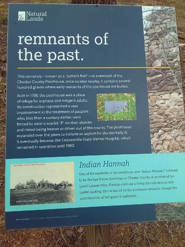 remnants of the past Marker image. Click for full size.