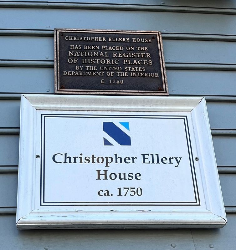 Christopher Ellery House Marker image. Click for full size.