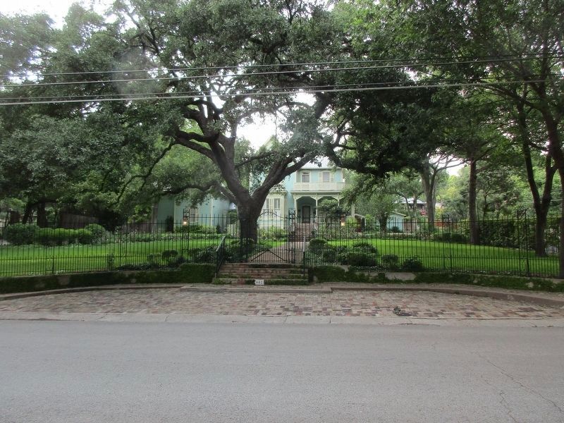 George Henry Talmadge Home and Marker image. Click for full size.