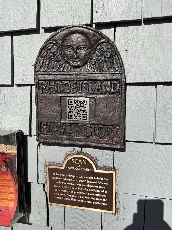 Rhode Island Slave History Marker image. Click for full size.