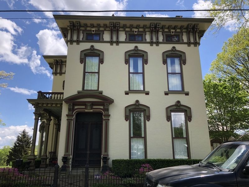 Hall House (front elevation). Click for full size. Hall House (front elevation) image. Click for full size.