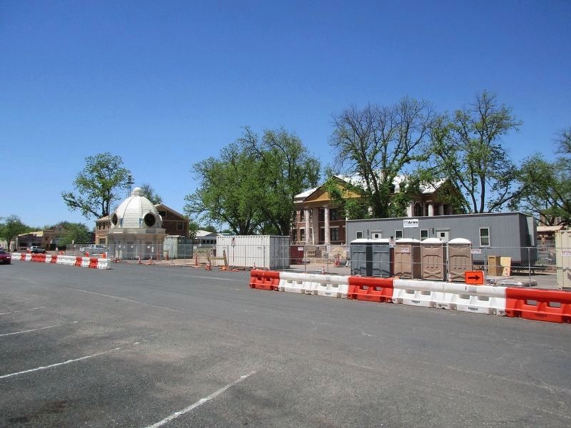 Current progress of Mason County Courthouse restoration image. Click for full size.