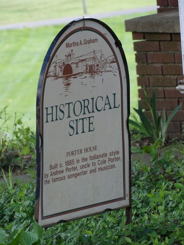 Porter House Marker. Click for full size. Porter House Marker image. Click for full size.