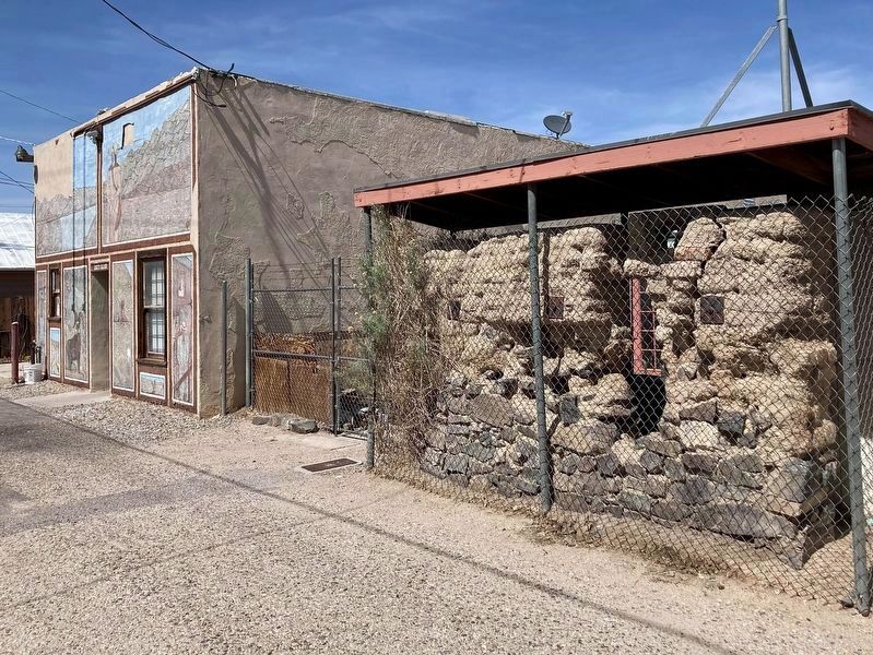 The Adobe Wall. Click for full size. The Adobe Wall image. Click for full size.