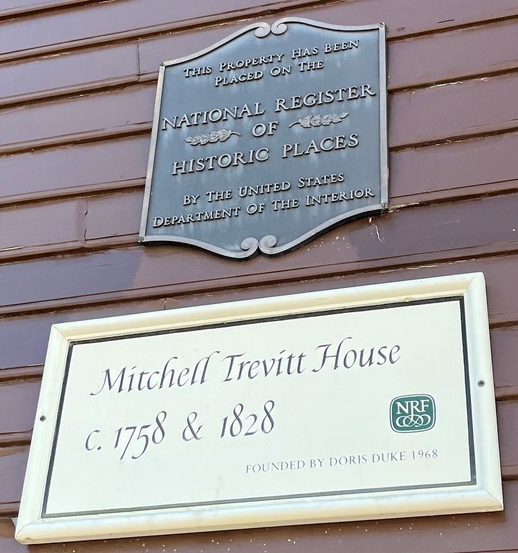 Mitchell Trevitt House Marker. Click for full size. Mitchell Trevitt House Marker image. Click for full size.