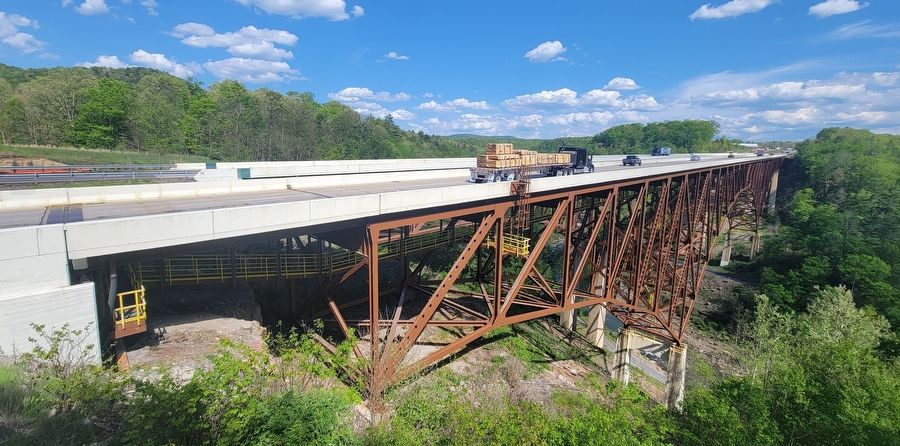 C. H. Charlton Bridge, Eads Mill, West Virginia image. Click for full size.