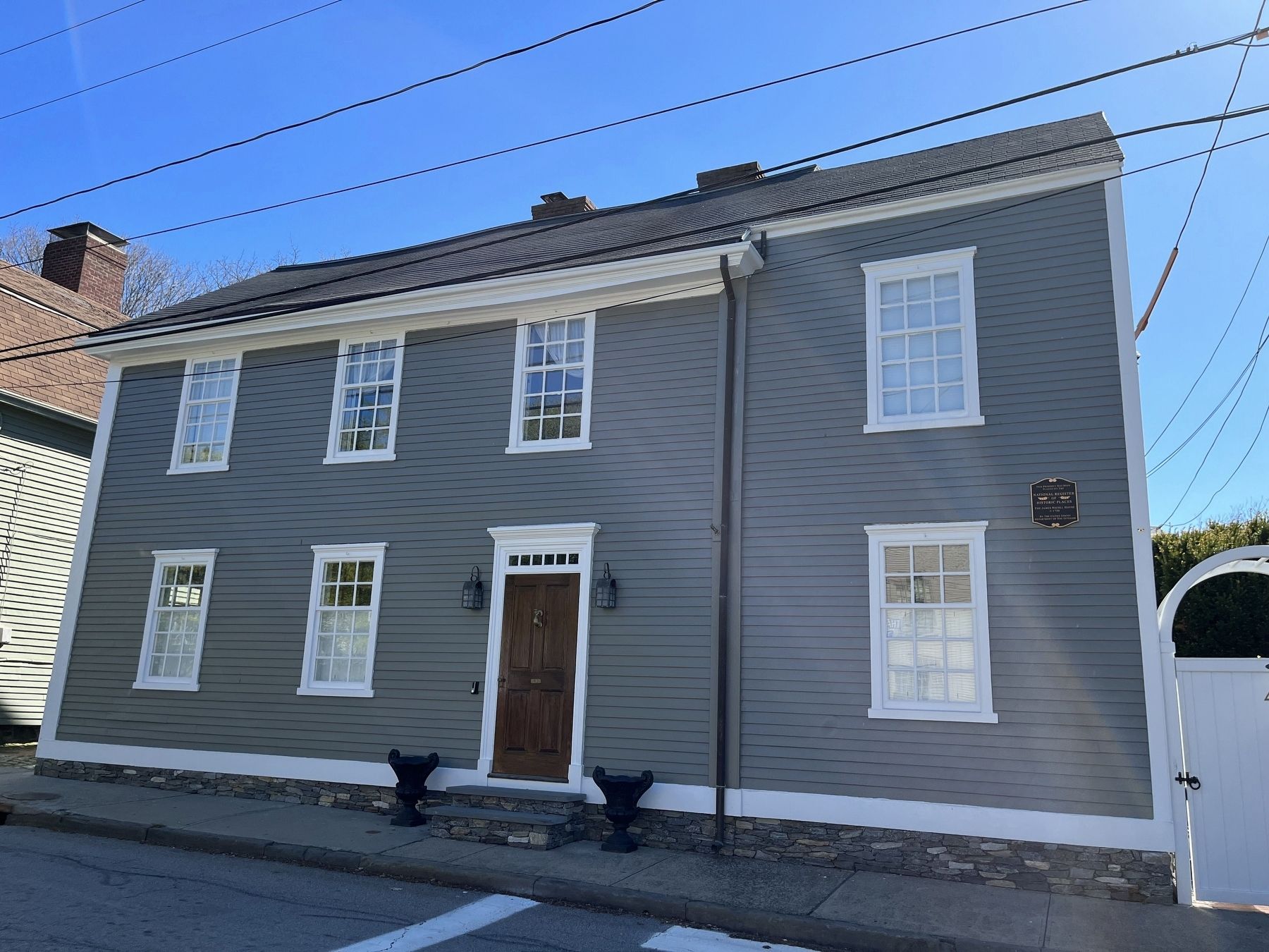 The James Nicholl House. Click for full size. The James Nicholl House image. Click for full size.