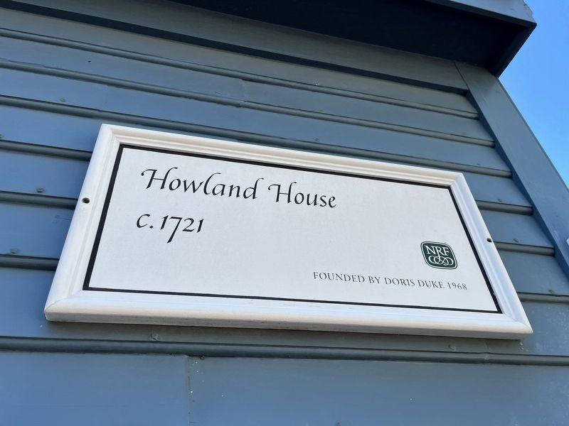 Howland House Marker image. Click for full size.