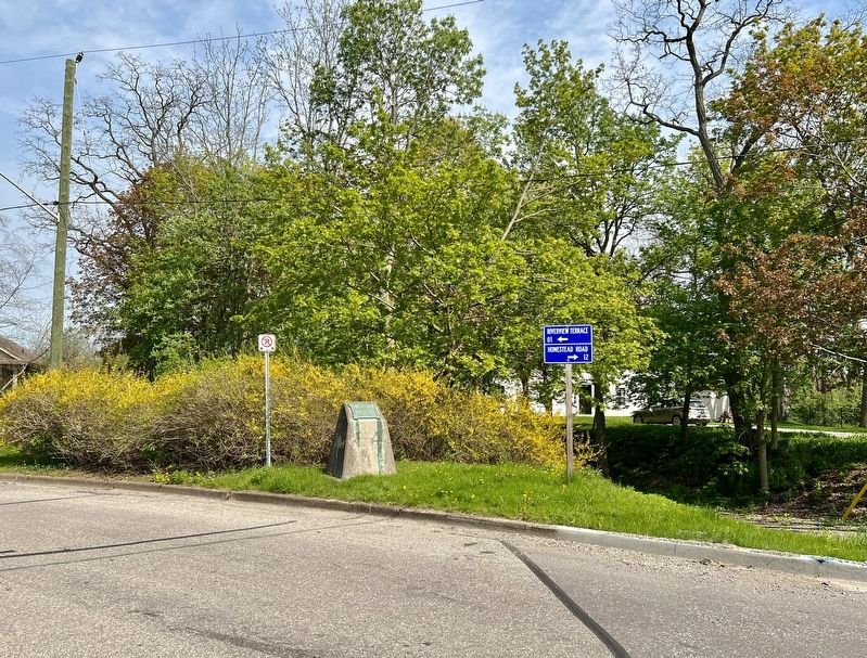 Hiram Capron Marker. Click for full size. Hiram Capron Marker image. Click for full size.