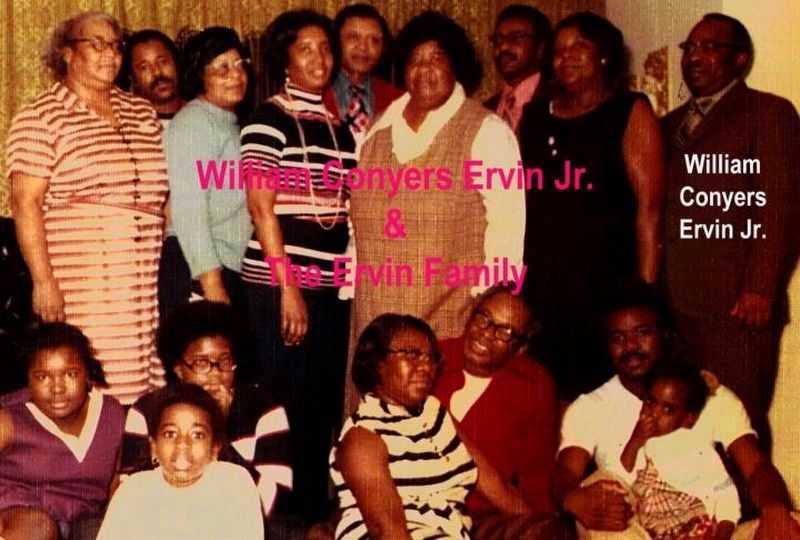 William Conyers Ervin, Jr. and the Ervin Family image. Click for full size.
