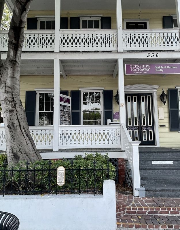 The Patterson-Baldwin House Marker image. Click for full size.
