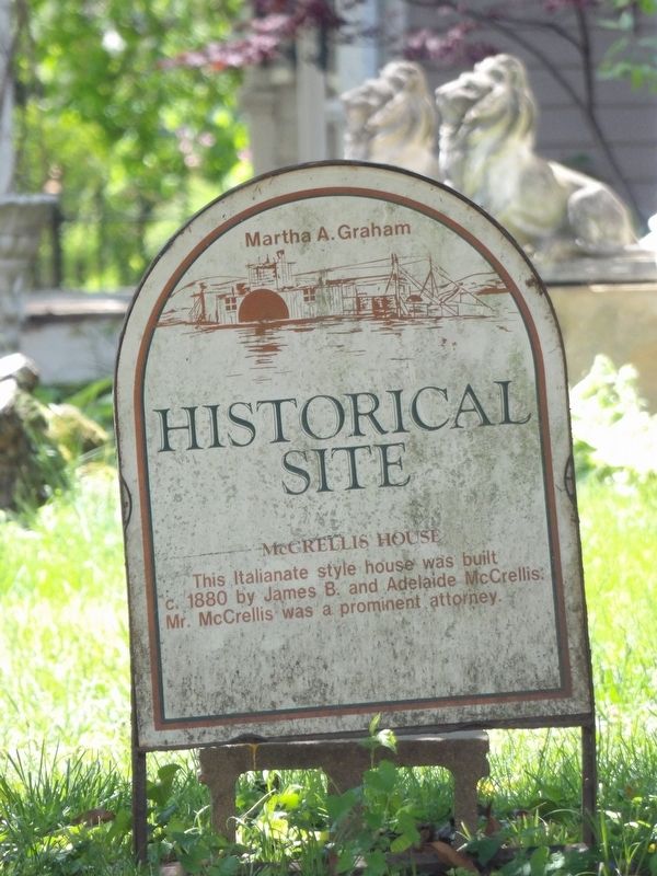 McCrellis House Marker image. Click for full size.