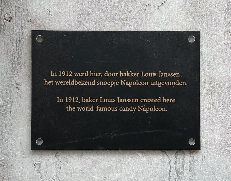 Snoepje Napoleon / Napoleon Candy Marker image. Click for full size.