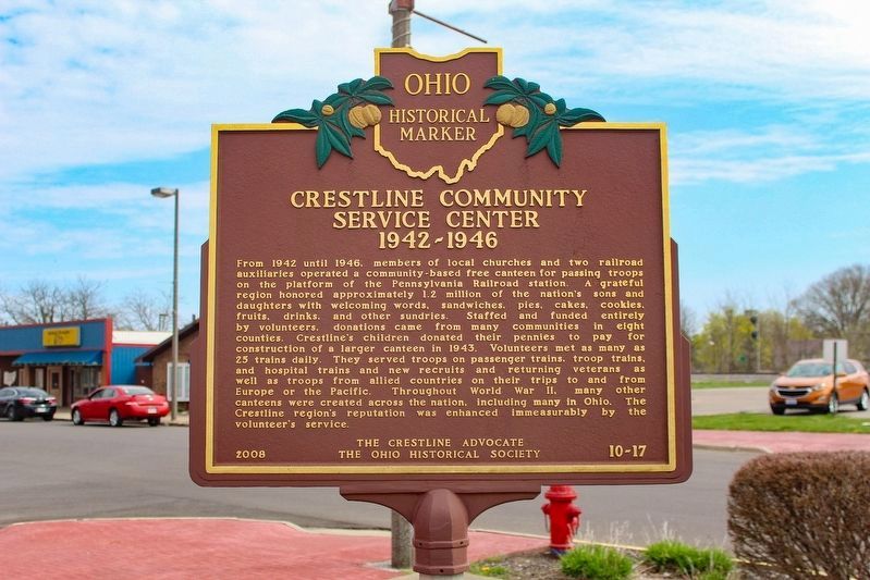 Crestline Community Service Center Marker image. Click for full size.