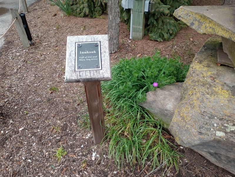 Inuksuk Marker. Click for full size. Inuksuk Marker image. Click for full size.