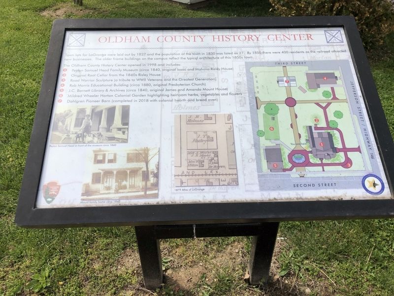Oldham County History Center Marker image. Click for full size.