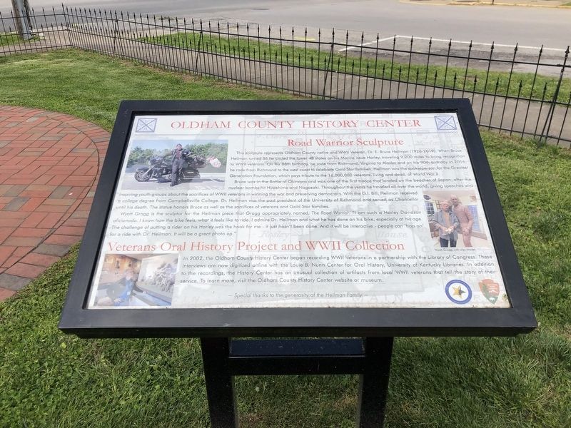 Oldham County History Center Marker image. Click for full size.