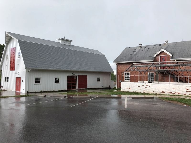 The Maples � barns and greenhouse image. Click for full size.