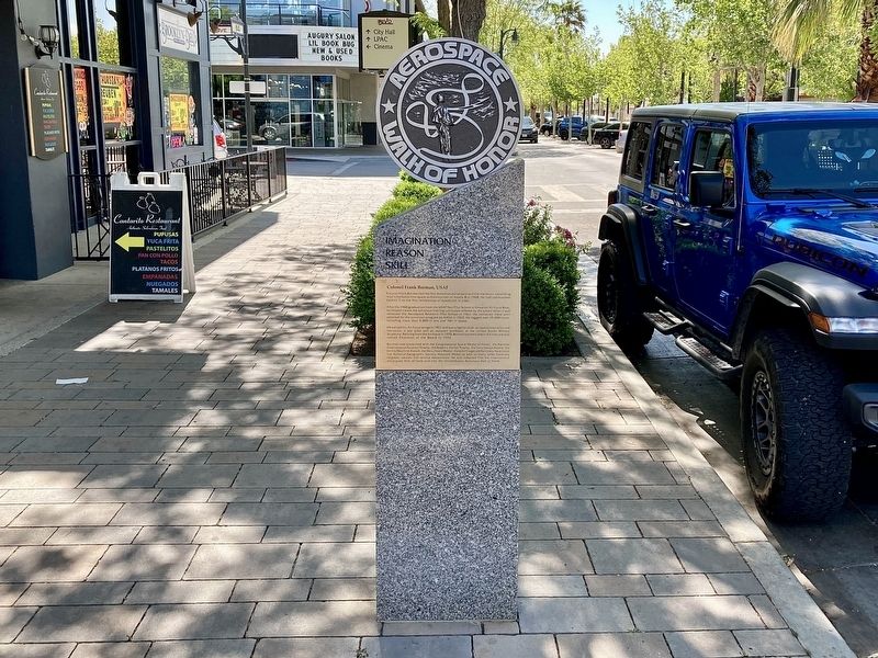 Frank Borman Marker image. Click for full size.