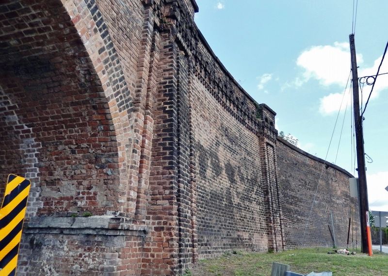 Brick Aqueduct Detail. Click for full size. Brick Aqueduct Detail image. Click for full size.