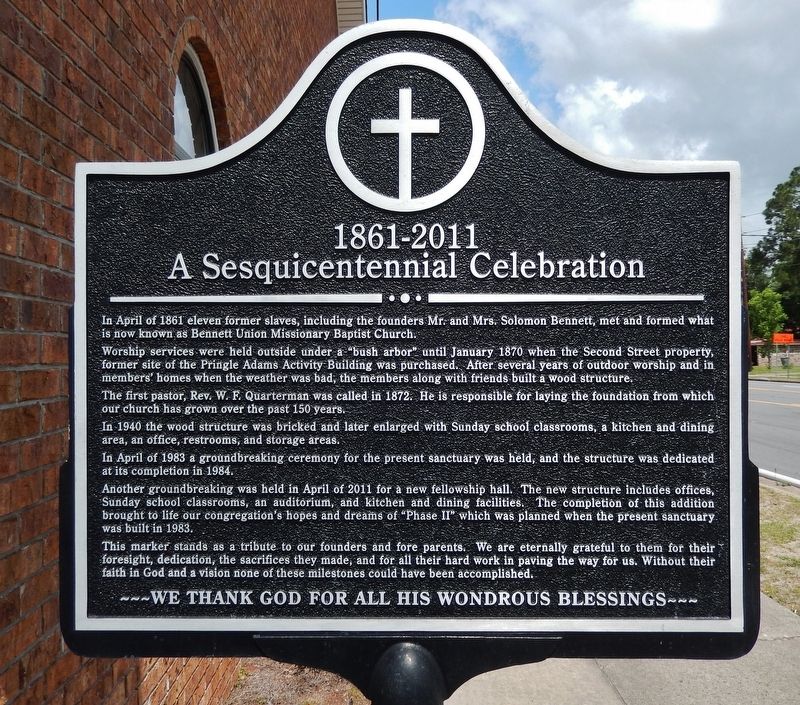 A Sesquicentennial Celebration Marker image. Click for full size.