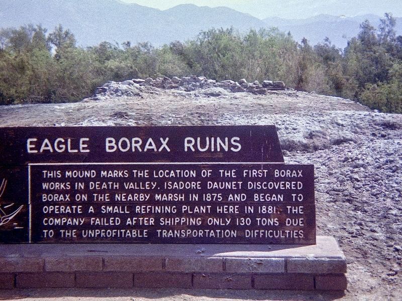 Original Marker - circa 1970. Click for full size. Original Marker - circa 1970 image. Click for full size.