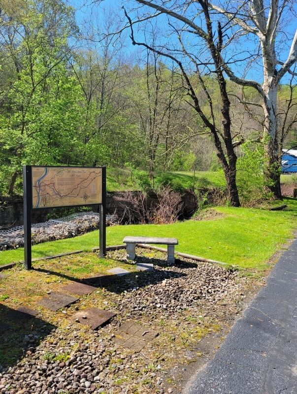 The Historic National Road in West Virginia Marker image. Click for full size.