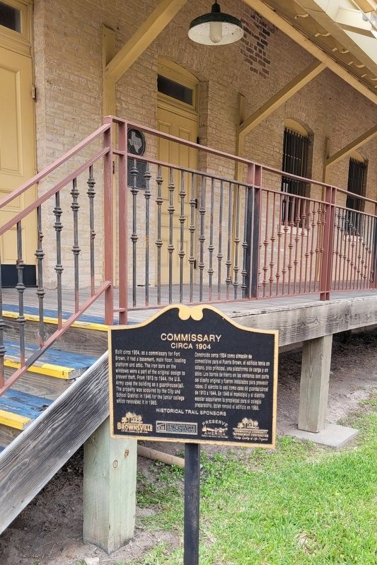 The Commissary and Marker. Click for full size. The Commissary and Marker image. Click for full size.