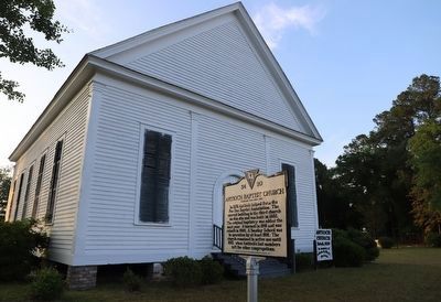 Antioch Baptist Church Marker. Click for full size. Antioch Baptist Church Marker image. Click for full size.