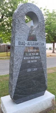 Marion County Iraq and Afghanistan Memorial image. Click for full size.