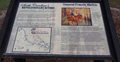 Soth Carolina's Revolutionary Rivers / General Francis Marion Marker. Click for full size. Soth Carolina's Revolutionary Rivers / General Francis Marion Marker image. Click for full size.