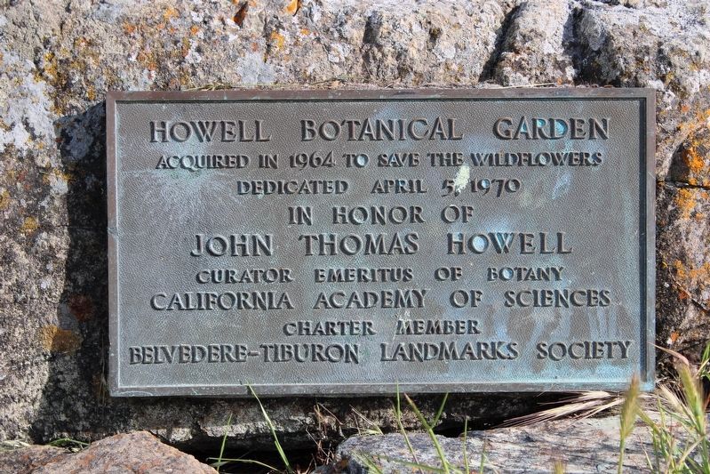 Howell Botanical Garden Marker image. Click for full size.
