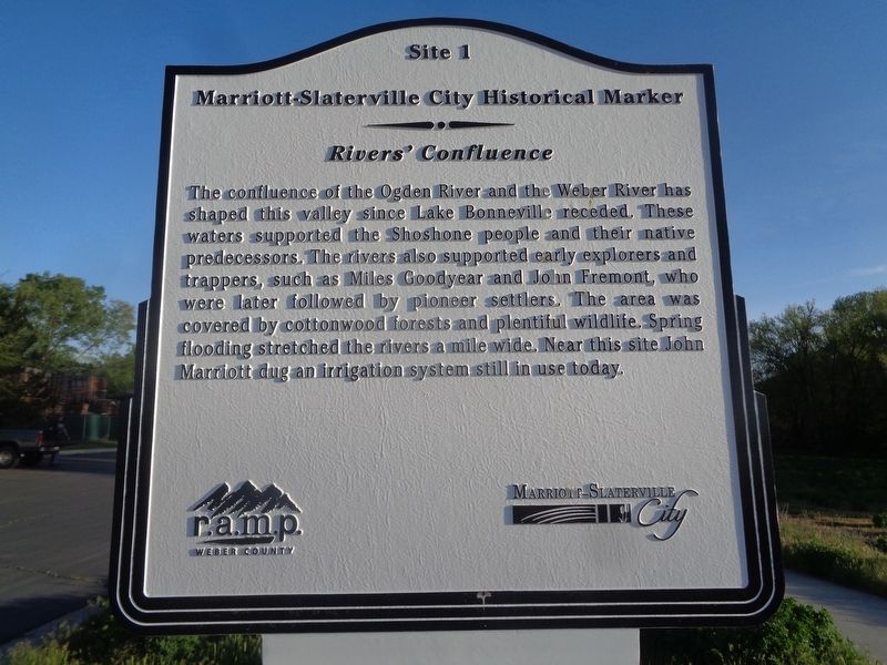 Rivers' Confluence Marker image. Click for full size.