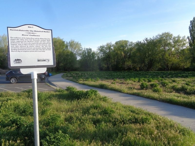 Rivers' Confluence Marker image. Click for full size.