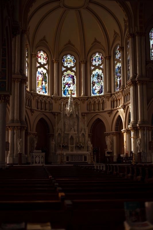 St. Joseph's Catholic Church Interior. Click for full size. St. Joseph's Catholic Church Interior image. Click for full size.