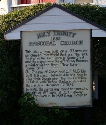 Holy Trinity Supplemental Marker image. Click for full size.