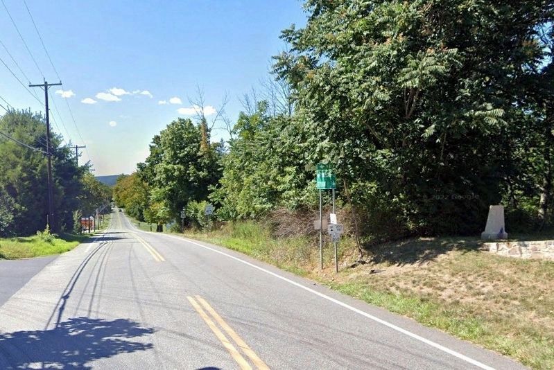The Chambersburg Pike. Click for full size. The Chambersburg Pike image. Click for full size.