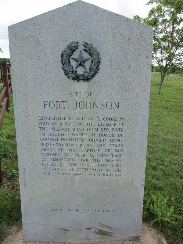 Site of Fort Johnson Marker image. Click for full size.