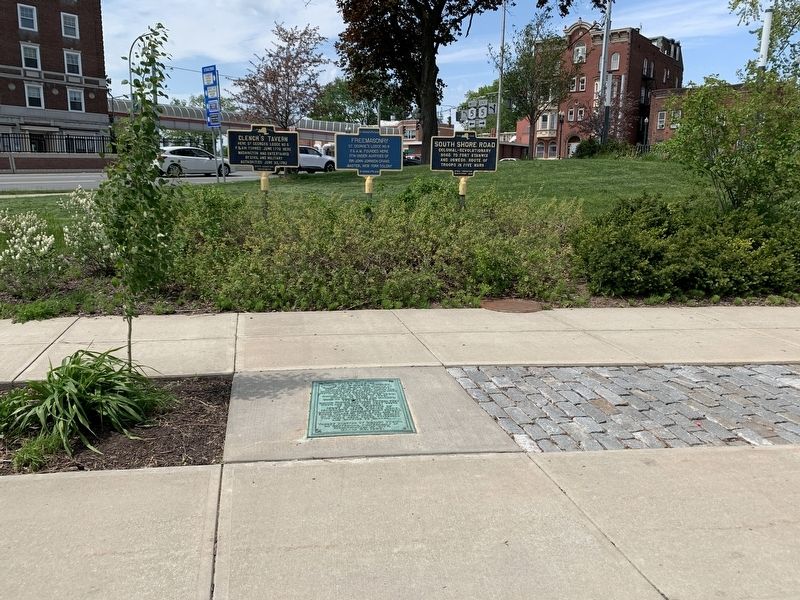 First Site of Old Dutch Church Marker image. Click for full size.