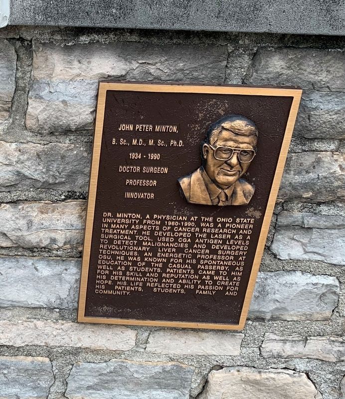 John Peter Minton Marker image. Click for full size.