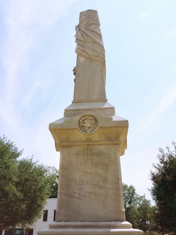The Soldier Dead of Lowndes Marker image. Click for full size.