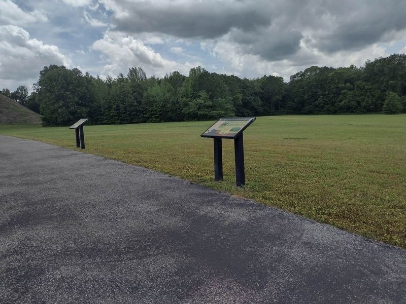 Pinson Mounds in the Mid South Marker. Click for full size. Pinson Mounds in the Mid South Marker image. Click for full size.