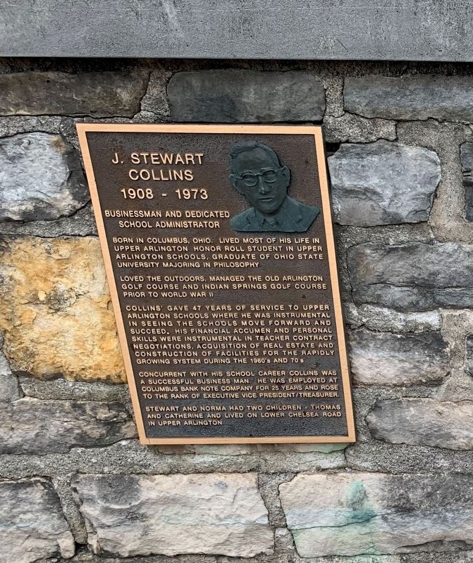 J. Stewart Collins Marker image. Click for full size.