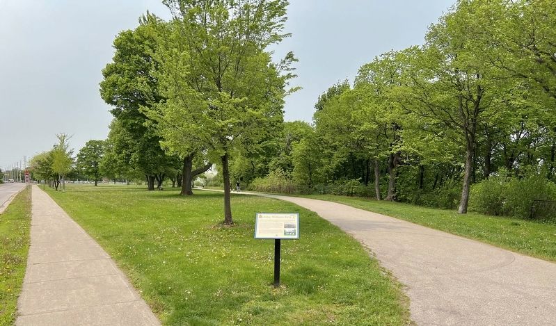 John William Kerr Marker, looking west. Click for full size. John William Kerr Marker, looking west image. Click for full size.