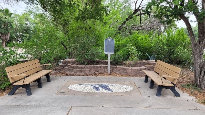 Santa Ana Land Grant Marker. Click for full size. Santa Ana Land Grant Marker image. Click for full size.