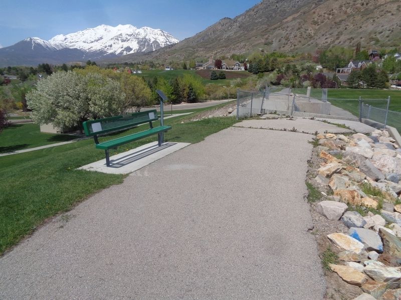 Choosing the Site of Provo�s First Tabernacle Caused Some Controversy Marker image. Click for full size.