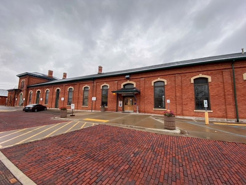 Jackson Depot, Built in 1873 image. Click for full size.