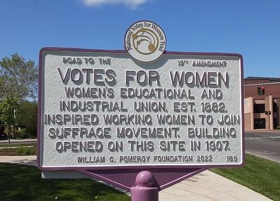 Votes for Women Marker image. Click for full size.