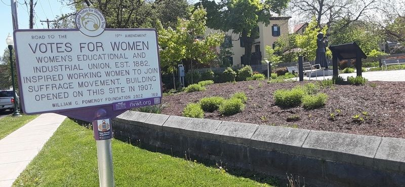 Votes for Women Marker image. Click for full size.