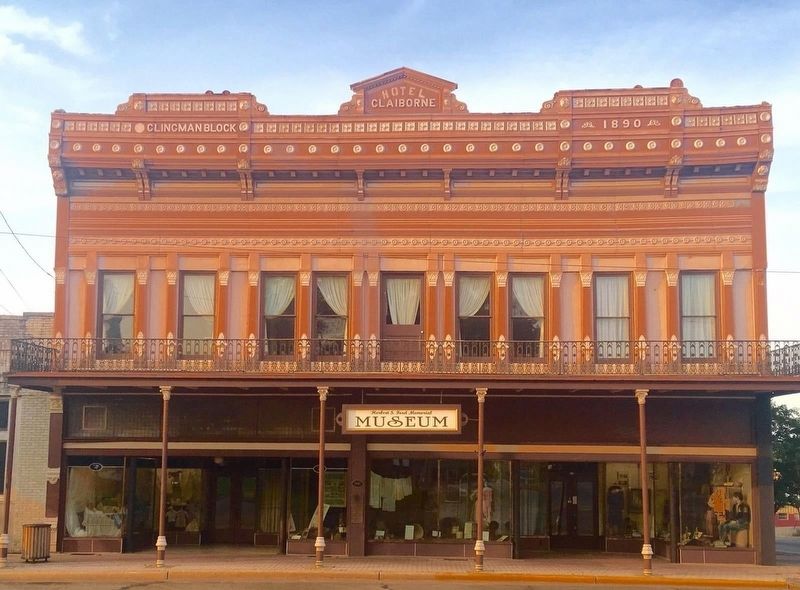 Marker is on display in this Herbert S. Ford Memorial Museum. image. Click for full size.